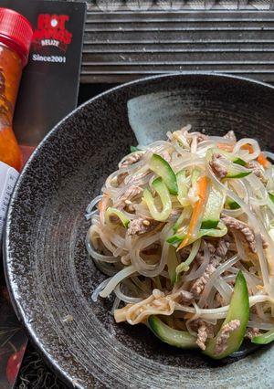 超市料理-韓式牛肉雜菜冬粉 的食譜成品照片