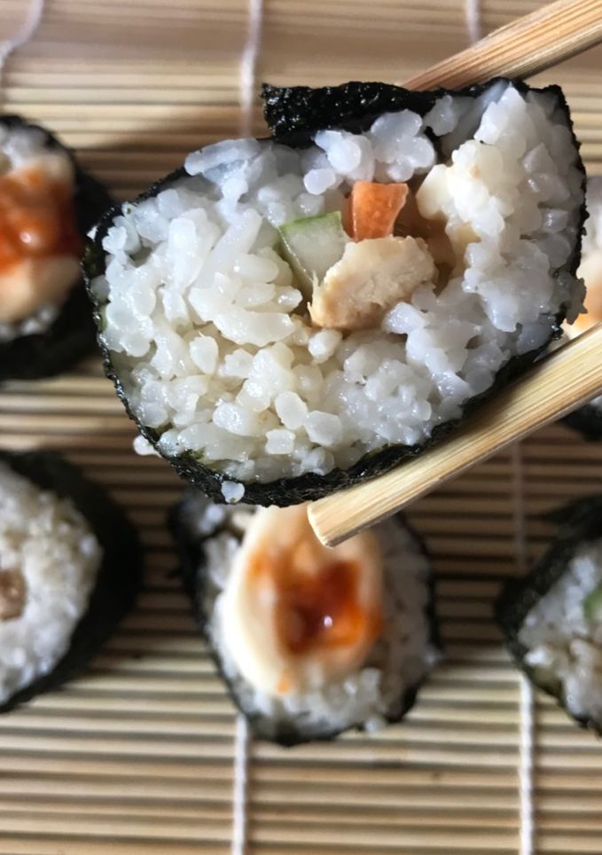 Foto resep Sushi (nasi biasa)