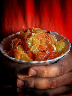 A picture of Carrot & Citrus vegetable Salad.