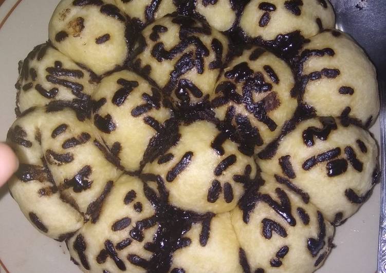 Resep masakan Roti sobek magic com lembut tanpa telur dan susu | Bahan Membuat Roti sobek magic com lembut tanpa telur dan susu Yang Enak Dan Lezat