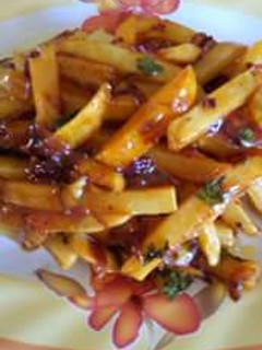 A picture of Chips Masala.