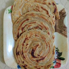 Lachha paratha A picture of Lachha paratha.