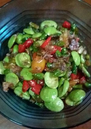 Foto resep sambel tumis pete