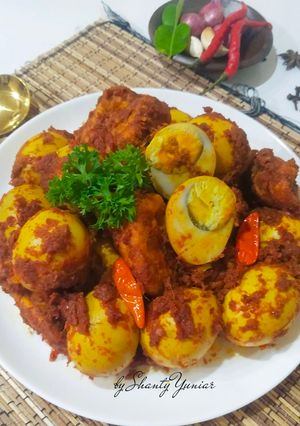 Foto resep Rendang Telur Tahu Khas Minang