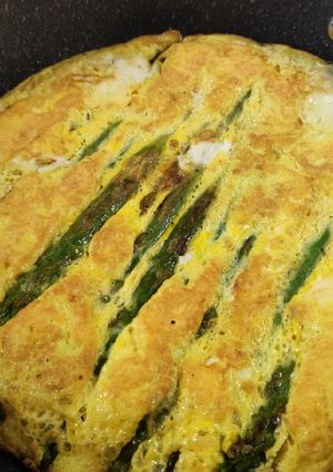 A picture of Asparagus Frittata.
