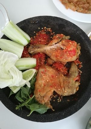 Foto resep Masakan Rumahan : Ayam Geprek