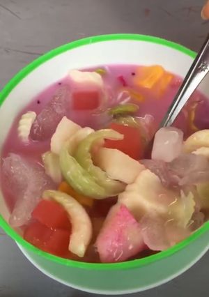 Foto resep Es buah ceria
