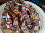 Una foto de churros al horno