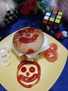 बर्गर (Burger Recipe in Hindi) रेसिपी मुख्य फोटो