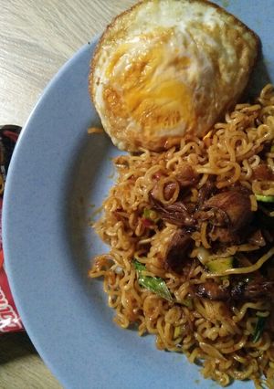 Foto resep Indomie cumi asin kemangi