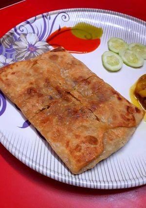 মোগলাই পরোটা (mughlai paroata recipe in Bengali) রেসিপির প্রধান ছবি