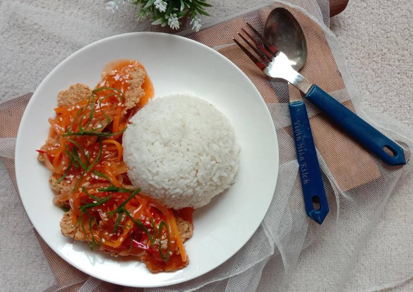 Tahu Kriuk Asam Manis