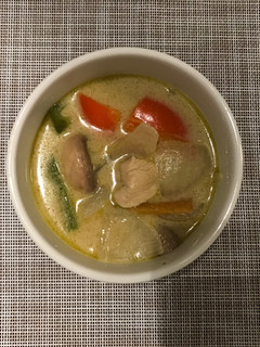 Una foto de Curry tailandés verde (picante)
