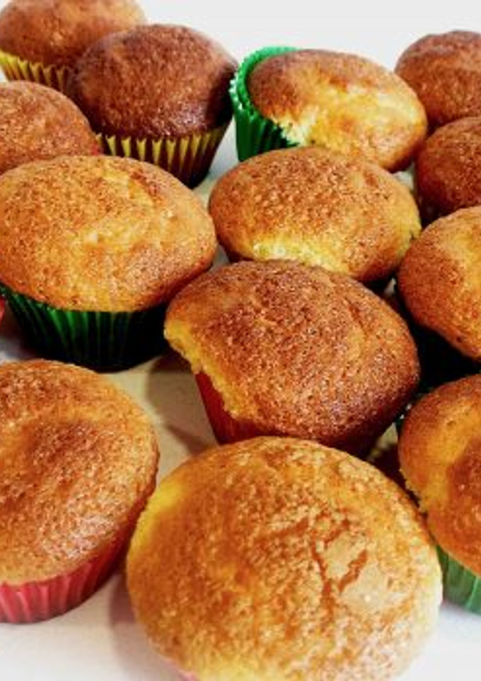 Una foto de Magdalenas sin gluten esponjosas