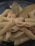 Pasta con pinchitos