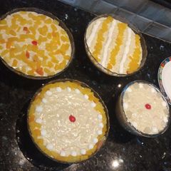 A picture of Pineapple custard.