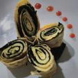 Telur Dadar Gulung isi Nori