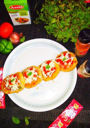 A picture of Pizza patty spicy.