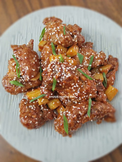 Foto resep Ayam Goreng Korea aka Dak Gangjeong