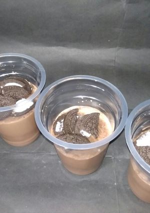 Foto resep Puding Coklat Oreo Extra