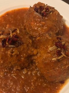 عکسی از دستور کوفته تبریزی