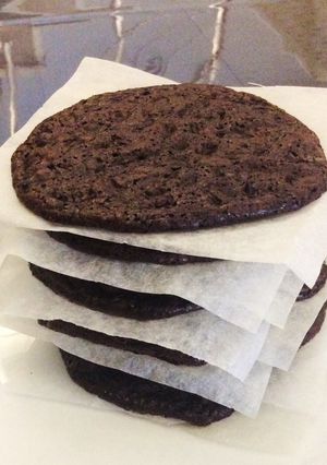 รูปของ Flourless Chocolate chewy cookies🍪🍫🤗