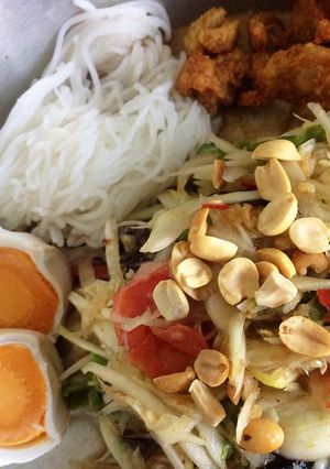รูปของ ส้มตำปูปลาร้า