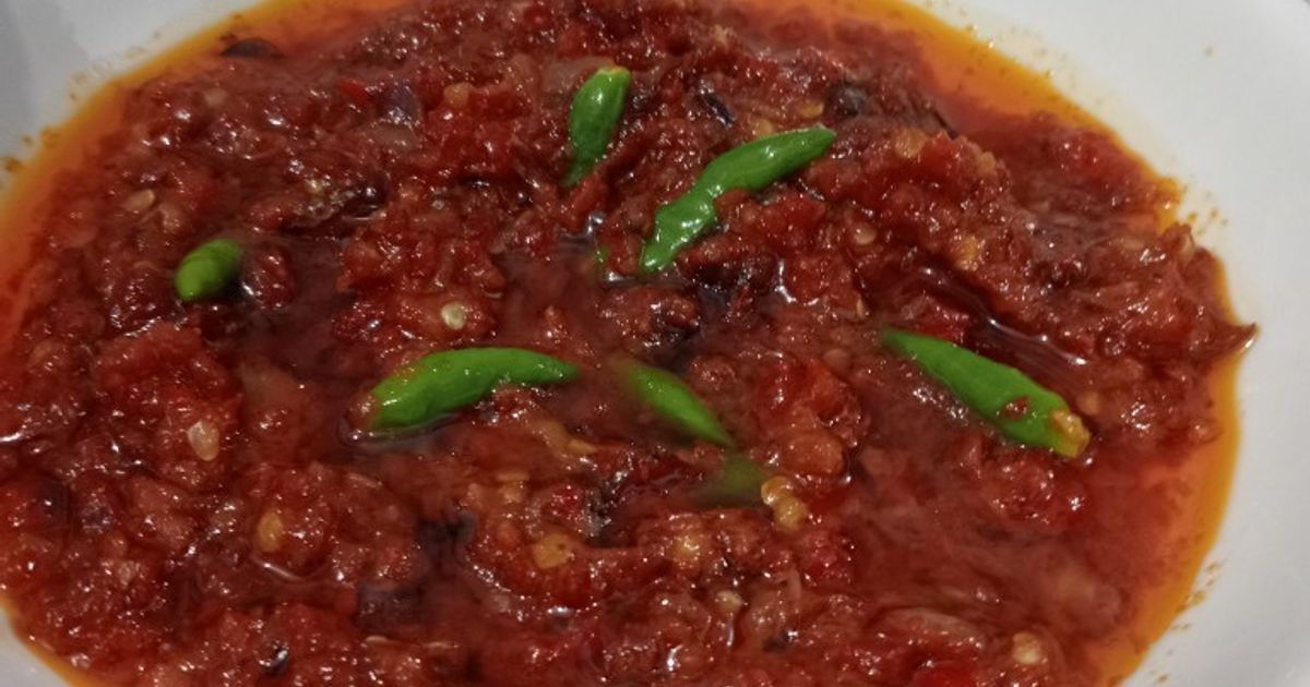 Sambal Terasi Tumis (Cocok Untuk Sambal Ayam Geprek)