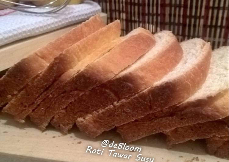 Resep 119. Roti Tawar Susu (Water Roux), Bikin Ngiler