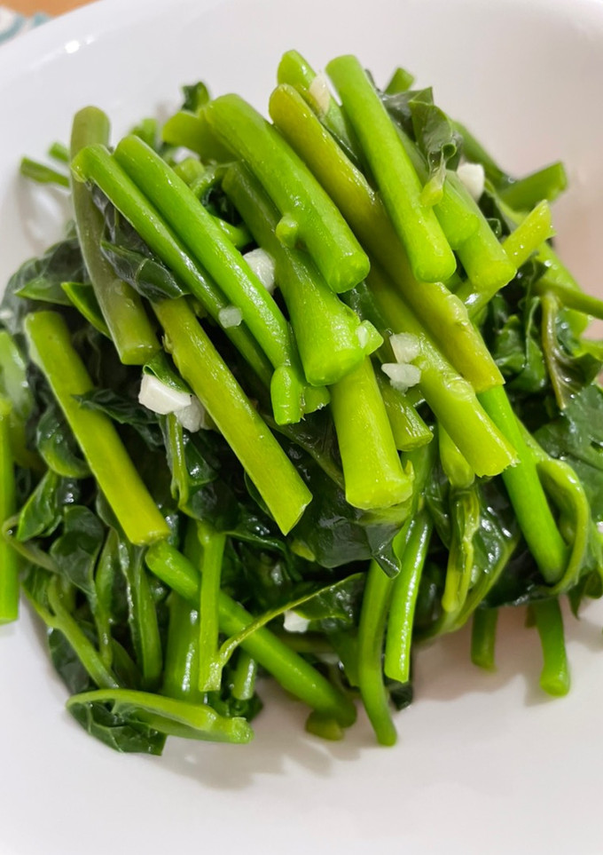 藍藍的-蒜炒皇宮菜 的食譜成品照片
