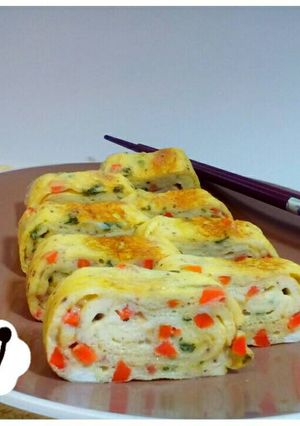 Foto resep Tamagoyaki / Japanese omelette roll