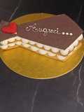 Cream tart cravatta