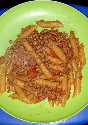 Foto resep 52. Penne Beef Proteina