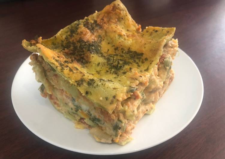 Recipe of Quick Spinach Lasagne