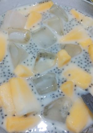 Foto resep Es Belewah Selasih
