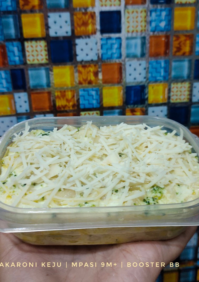 Foto resep Makaroni keju | MPASI 9m+ | booster BB