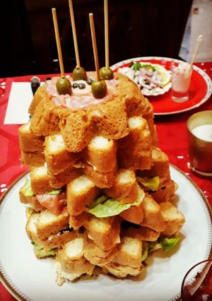 Foto di Pandoro rustico di pesce
