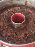 Bizcocho con almendras y chocolate