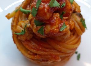 Foto di Linguine al ragù di cernia
