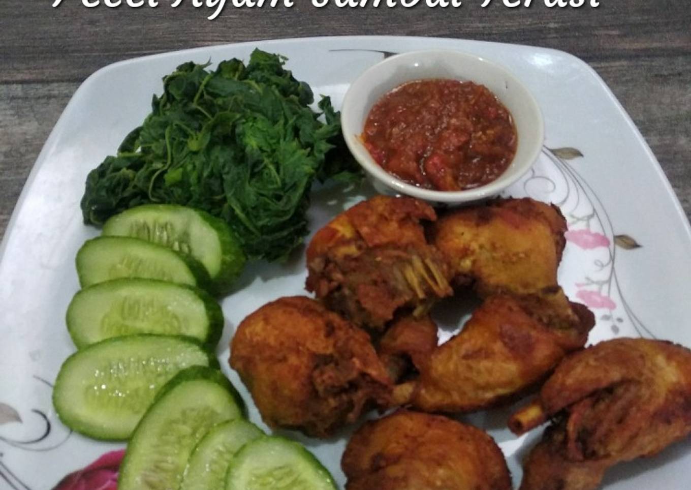 Pecel Ayam Sambal Terasi