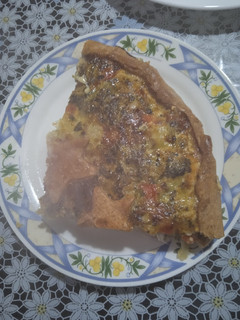 Una foto de Tarta de brócoli y queso!
