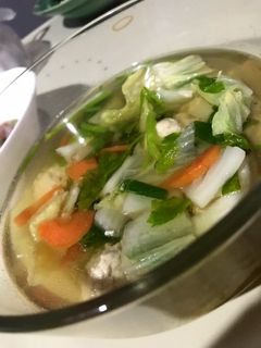 รูปของ ต้มจืดไก่สับ