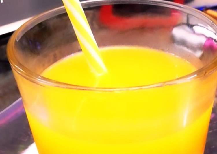 How to Prepare Homemade Mango Juice