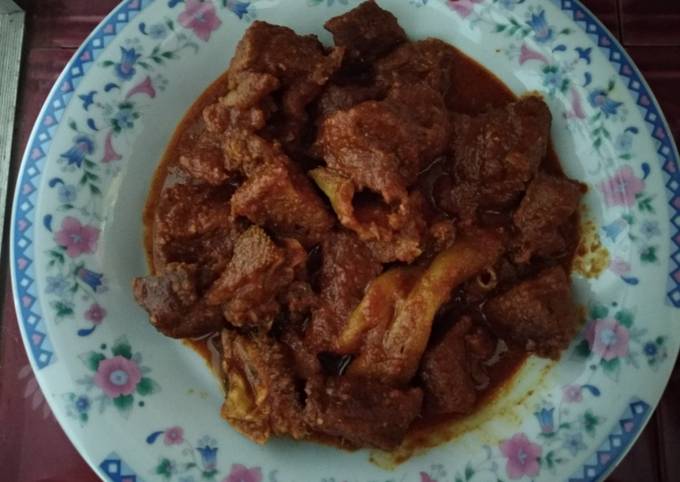 Rendang Daging Sapi