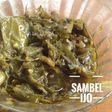 Sambel ijo teri ala RM Padang