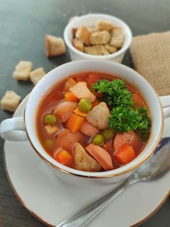 Foto resep Tomato Red Soup (Sop Merah)