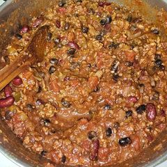 A picture of CHILI....NEW YEARS EVE,I AIN'T COOKING TOMORROW.