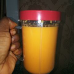 A picture of Honey Carrot Juice #teamabuja.
