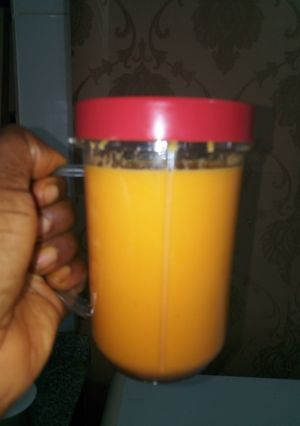 A picture of Honey Carrot Juice #teamabuja.