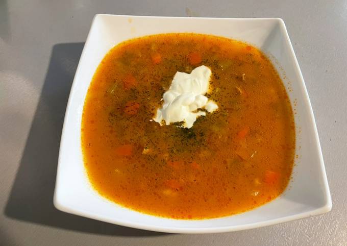 Рассольник в мультиварке